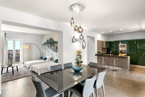 Luxurious Apartment with Sea View and Vesuvius