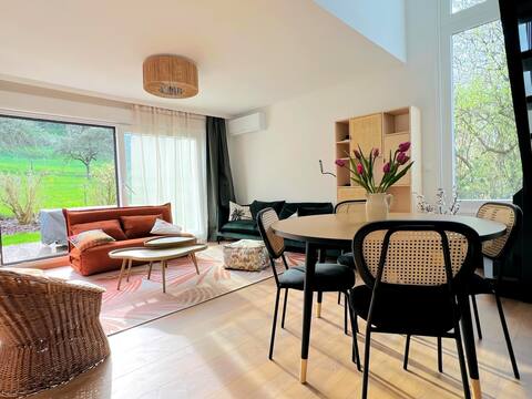 Beautiful house with garden close to Basel