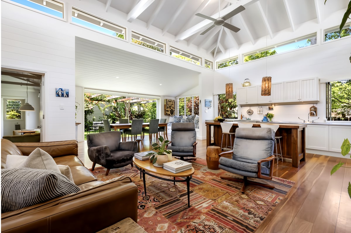 Successful Airbnb property: Saltwater Beach House in Byron Bay