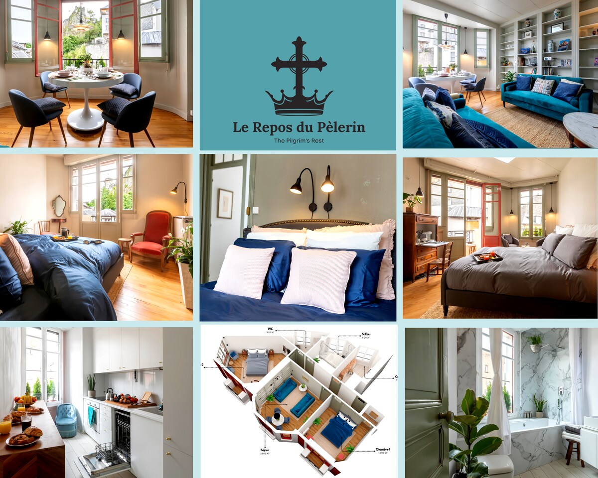 Airbnb con migliori performance: 5* Location, Views, Style and Hosting! a Lourdes