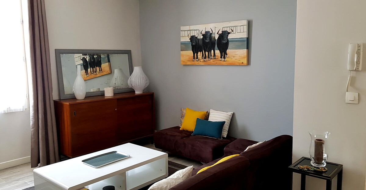 Successful Airbnb property: La Salamandre, quiet townhouse in Bordeaux in La Bastide