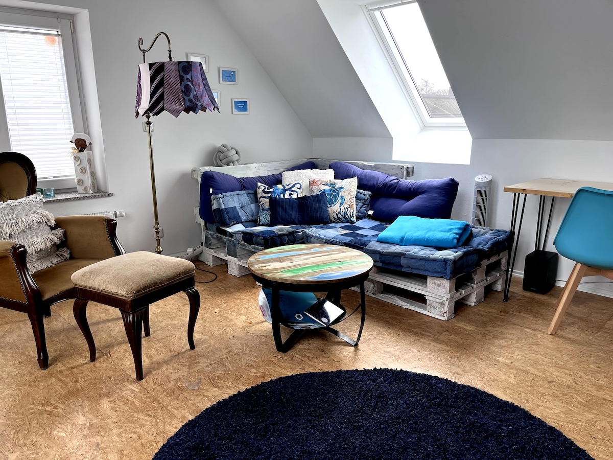 Airbnb con mejor rendimiento: Workation & romance in an open design under the roof en Dithmarschen