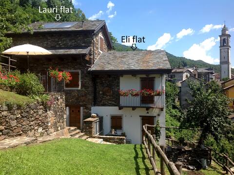 The 2 ants: Eli cottage with terrace and garden