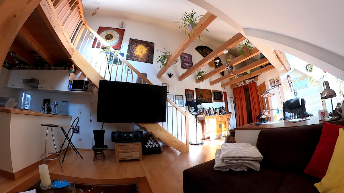 Airbnb con migliori performance: Loft above the rooftops of Passau's old town a Passau