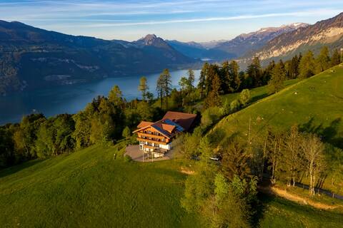Retreat Hotel Z Aeschiried No 31 balcony/lake view