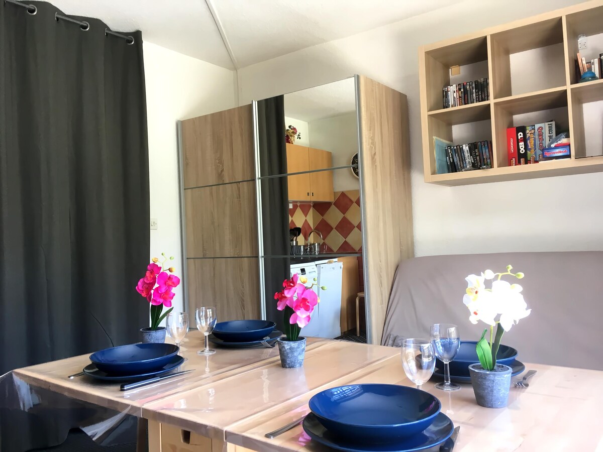 Top Airbnb: Piau Engaly 4 people 56 Club Engaly 2 residence en Aragnouet