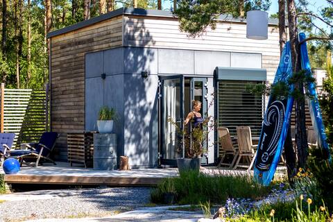 Modern guest house near sea and lakes