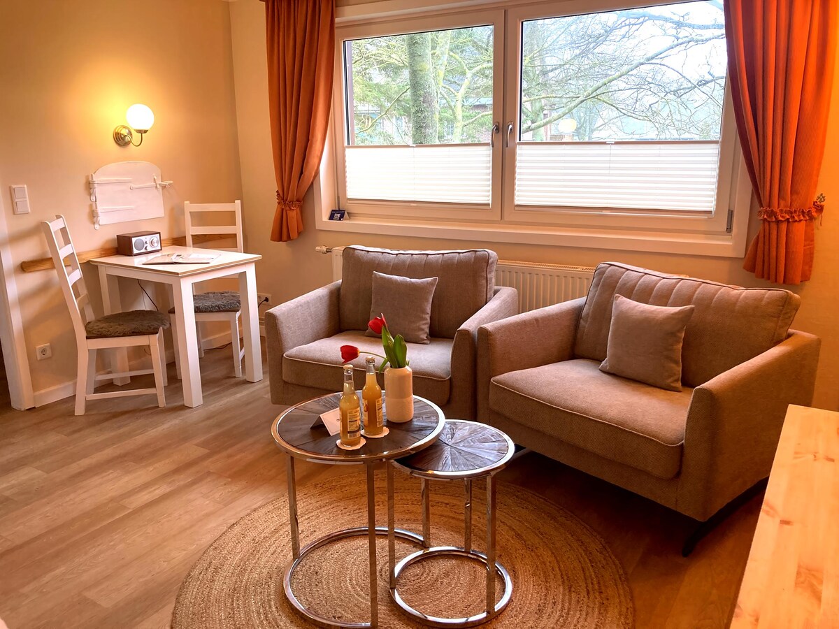 Popular Airbnb listing: 39* Mini Studio - zentral & strandnah in Wenningstedt Braderup (Sylt)