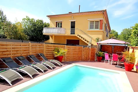 Heated pool28° -Calme-Proche downtown