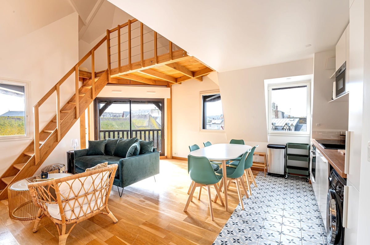 Popular Airbnb listing: Casa Morny - Downtown in Deauville