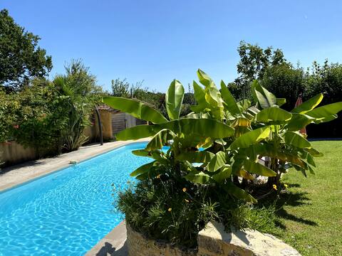 Farmhouse with two separate gites and private pool