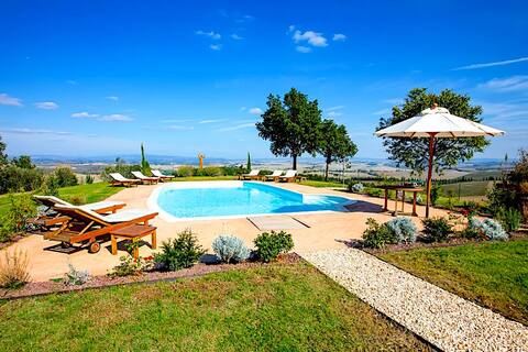Private Villa near Siena - Exclusive Spa,Gym,Pool