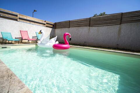 🌴 VILLA SUN BEAUTY, PISCINE,
SEA & MOUNTAIN VIEWS ⭐