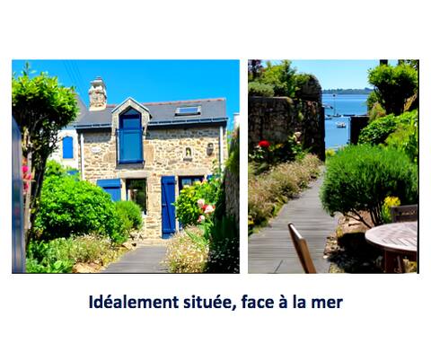 Fisherman's house with sea view for 2/4 pers
