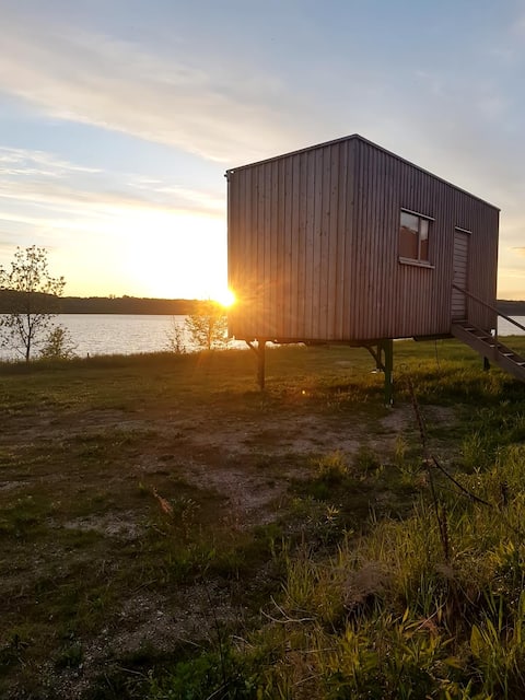 Villa Larix – Full wooden house right on nature - lake