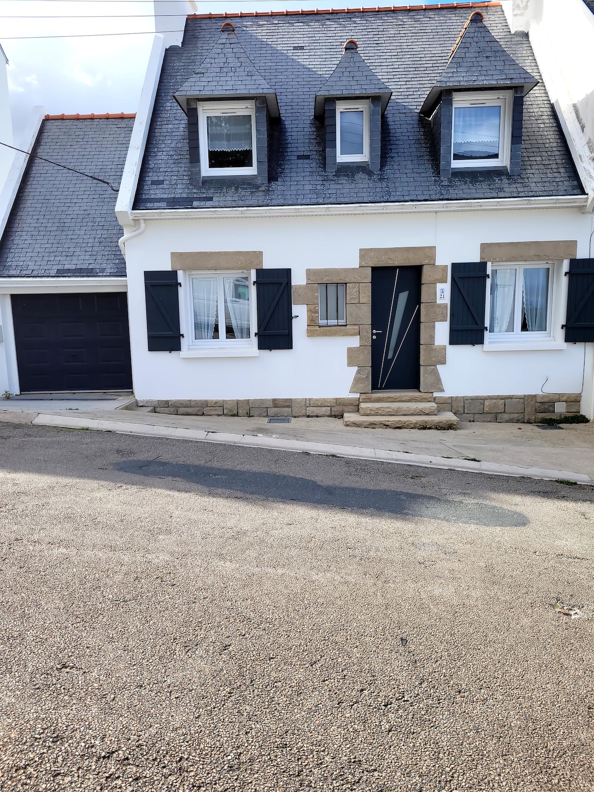 Top Airbnb: Maison Tréboul with sea view in Douarnenez