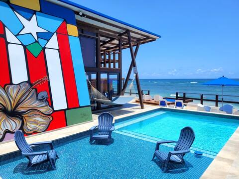 “CASA ROARK” is a one-of-a-kind oceanfront chalet.