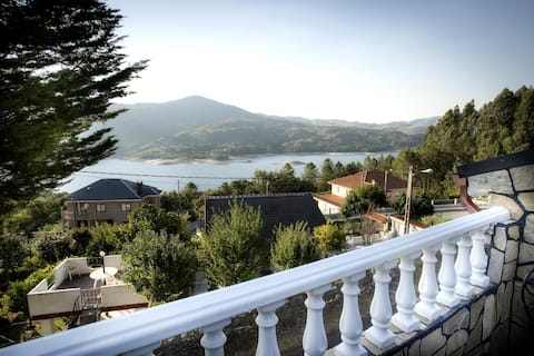 Beautiful view in the middle of the nature park