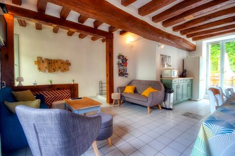 Chaumont-sur-Loire: private cottage for 8 people