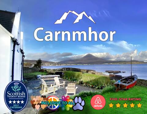 Carnmhor, 252y/o Stunning cottage on its own shore