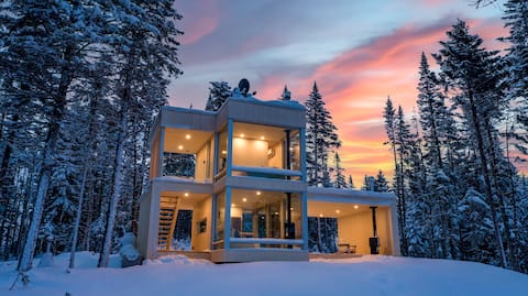 MICA - Panoramic Views and Spa near Quebec City