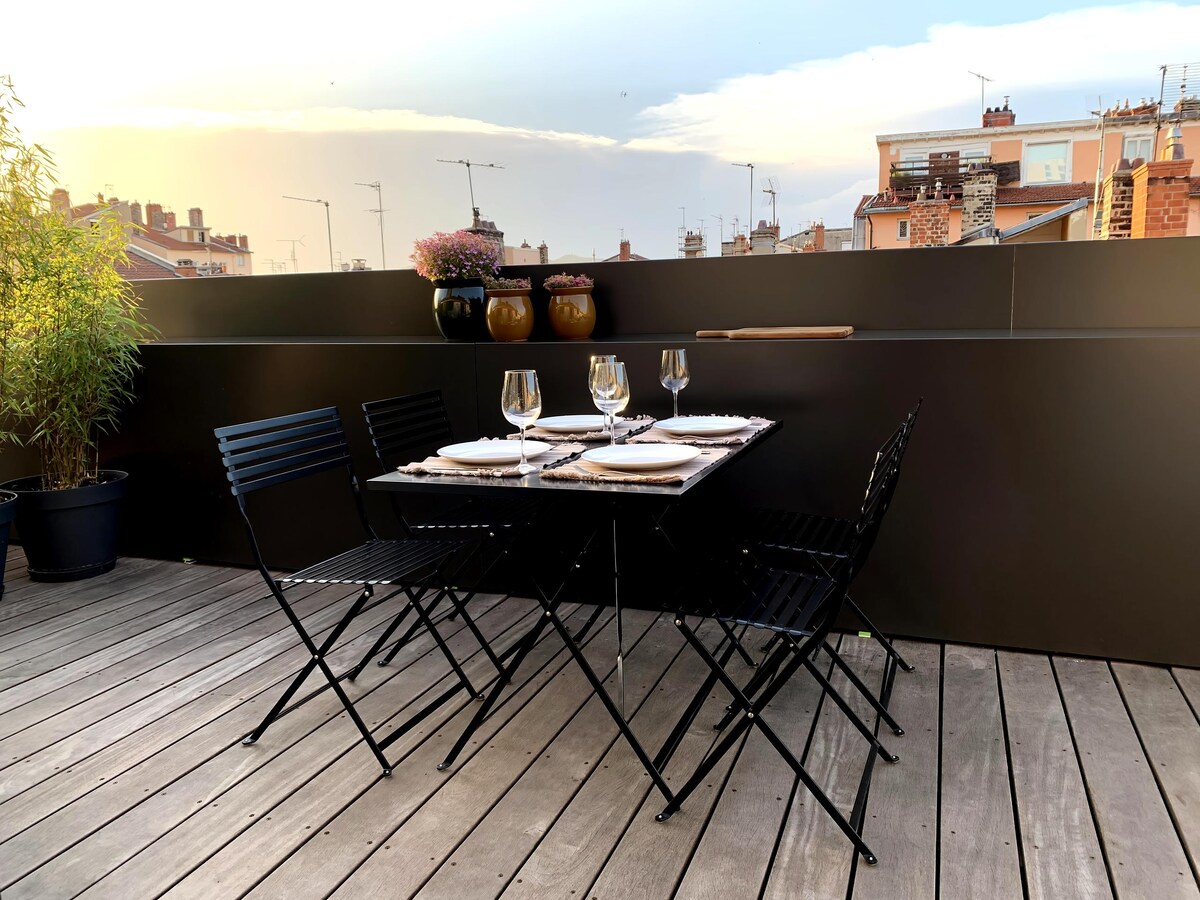 Airbnb con migliori performance: The rooftops of La Croix-Rousse a Lyon 4e Arrondissement