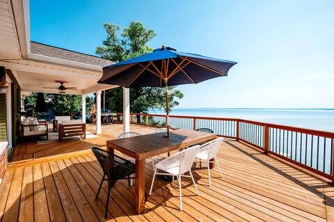 All Decked Out | Hot Tub & West Bay Waterfront