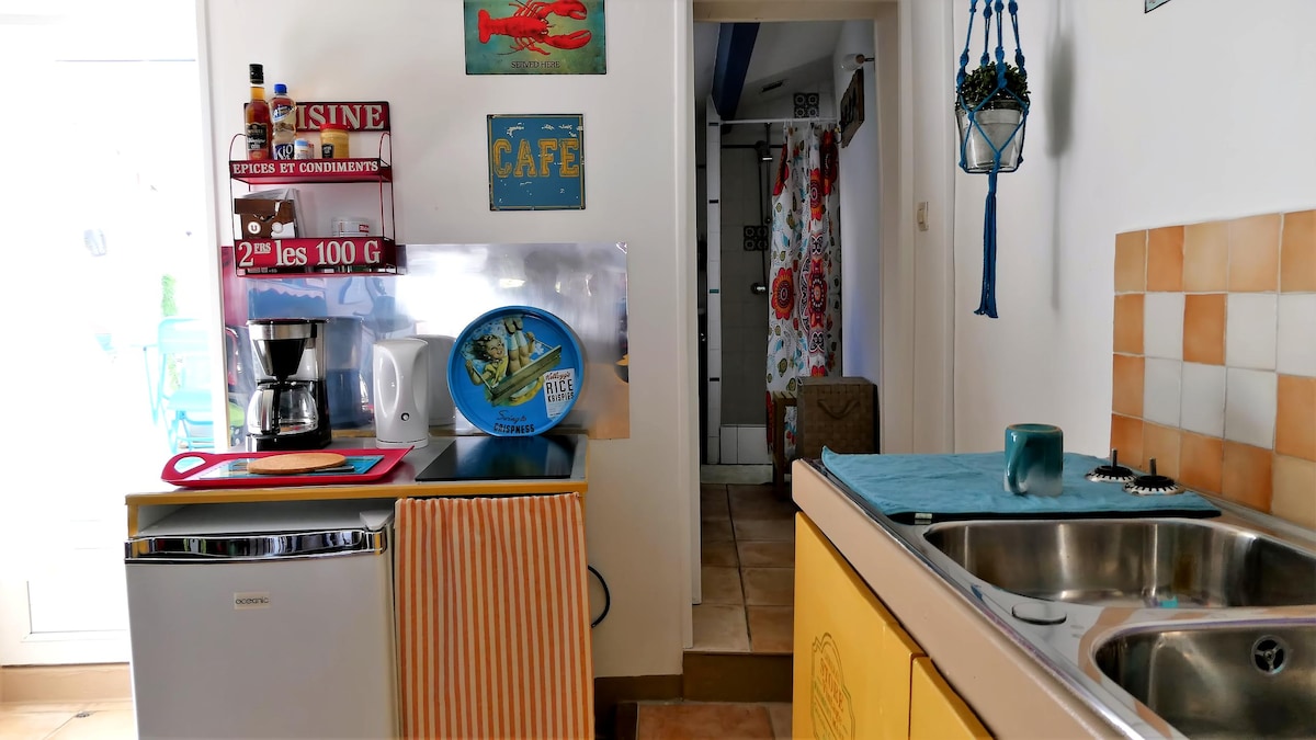 Propriété Airbnb réussie: Les p'tits prés, small house in the back harbor à L'île D'yeu