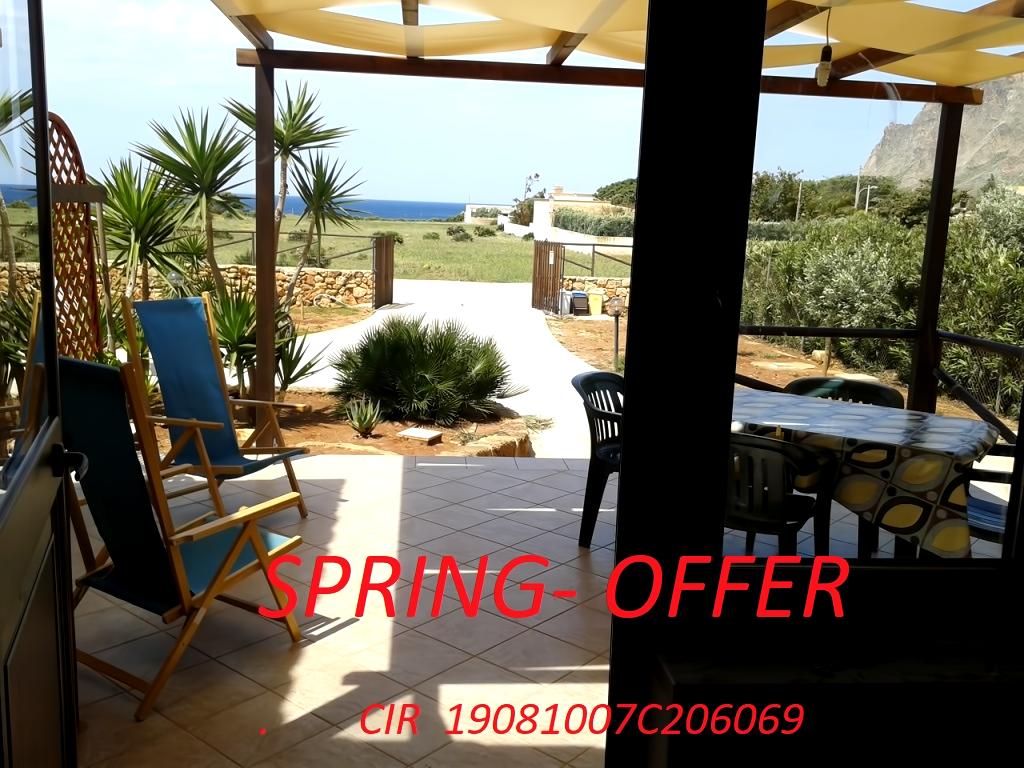 Airbnb performant: SEPTEMBER OFFER, chalet with garden and sea view! à Custonaci