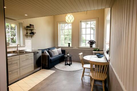 Newly built home with seaview.