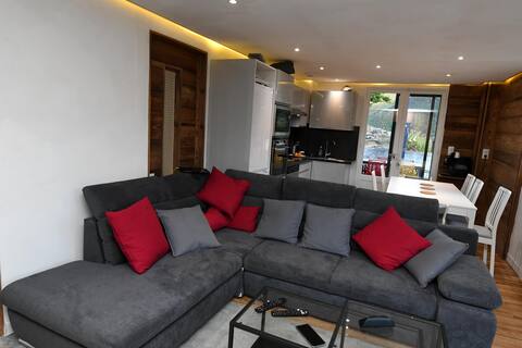 Renovated home with panoramic views