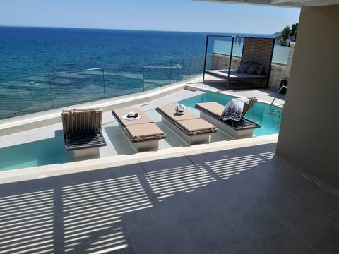 Luxury Villa Dioskouroi Heated eco pool & jacuzzi