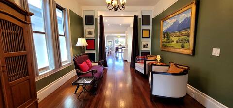 Textile Oasis in Graceful Urban Victorian