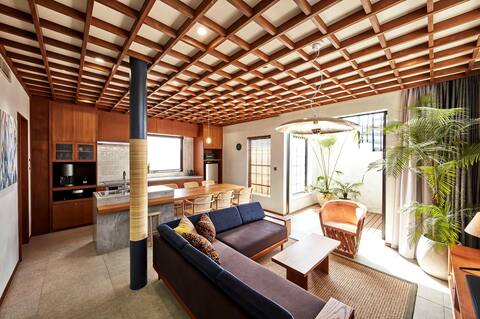 「THE FLOW KAMAKURA」SORA Suite
The nearest resort house to the city center　