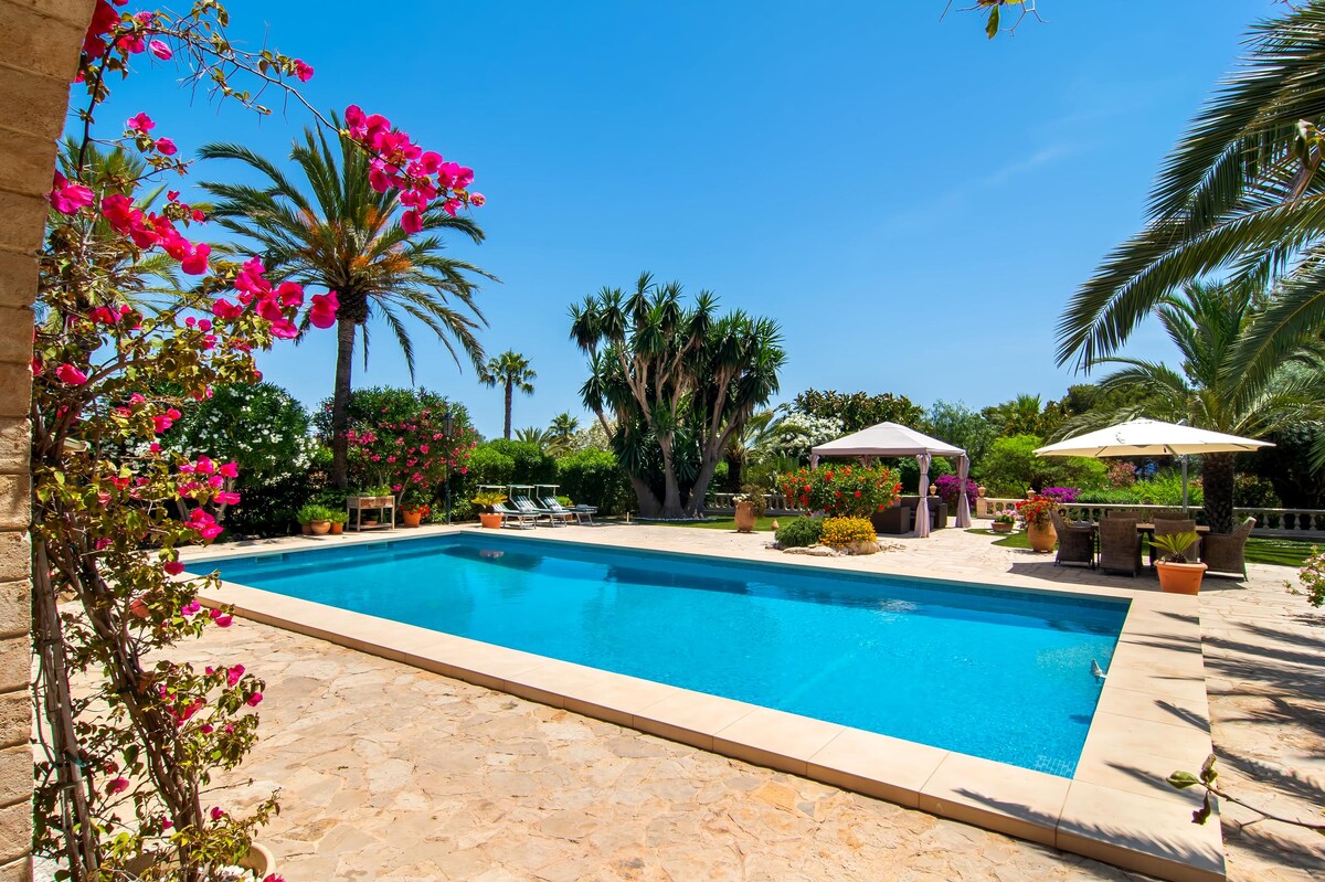 Popular Airbnb listing: Hideaway with 100m² Pool in a Green Oasis in Llucmajor