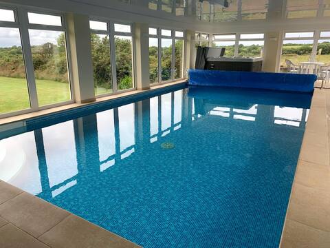 Cosy studio annexe - exclusive indoor pool/hot tub