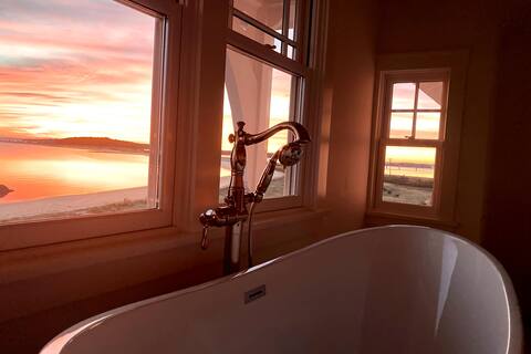 Private beach with amazing views on Cape Cod