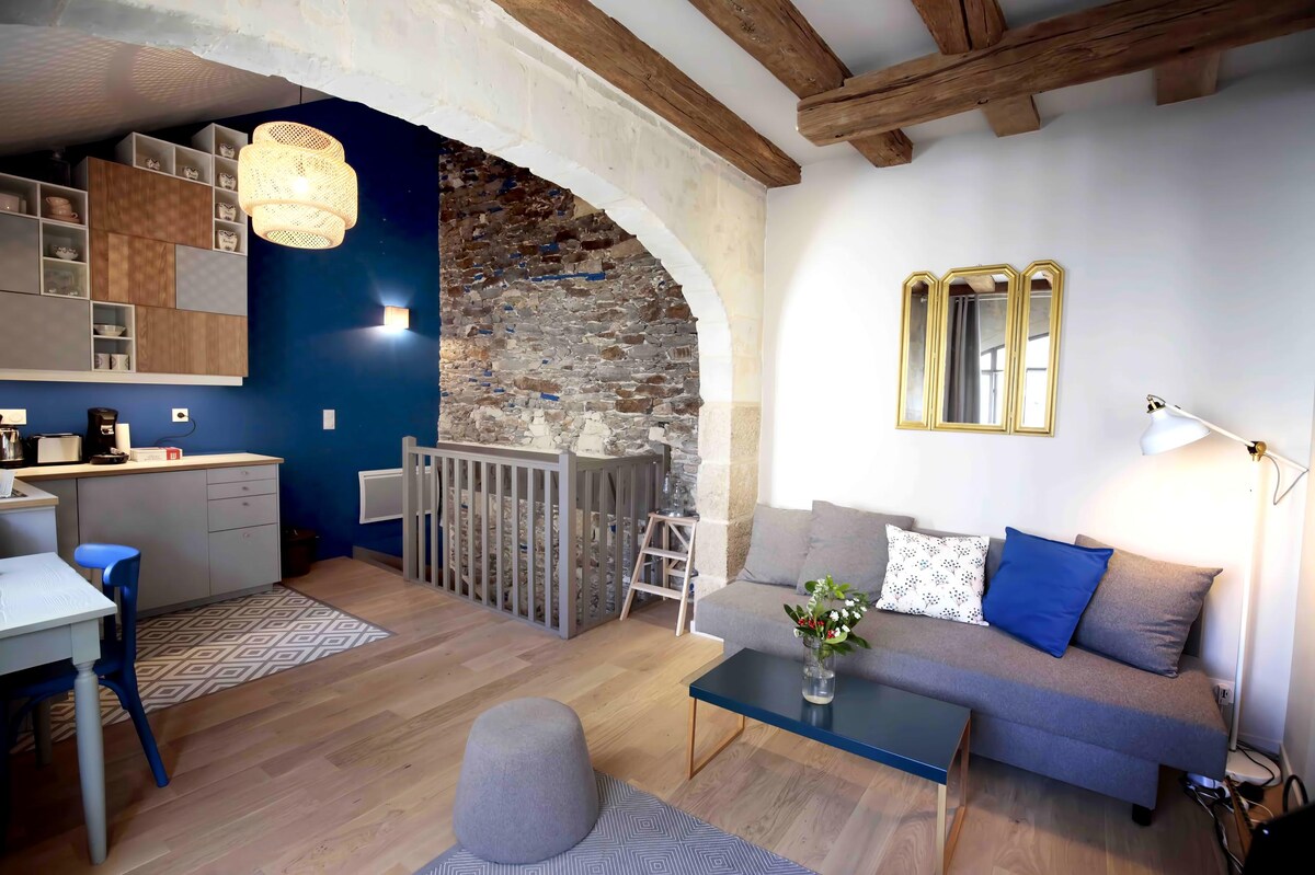 Propriété Airbnb réussie: Le Refuge Nantais, duplex near cathedral à Nantes