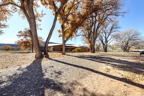 "Casa Noor" located on the Rio Chama