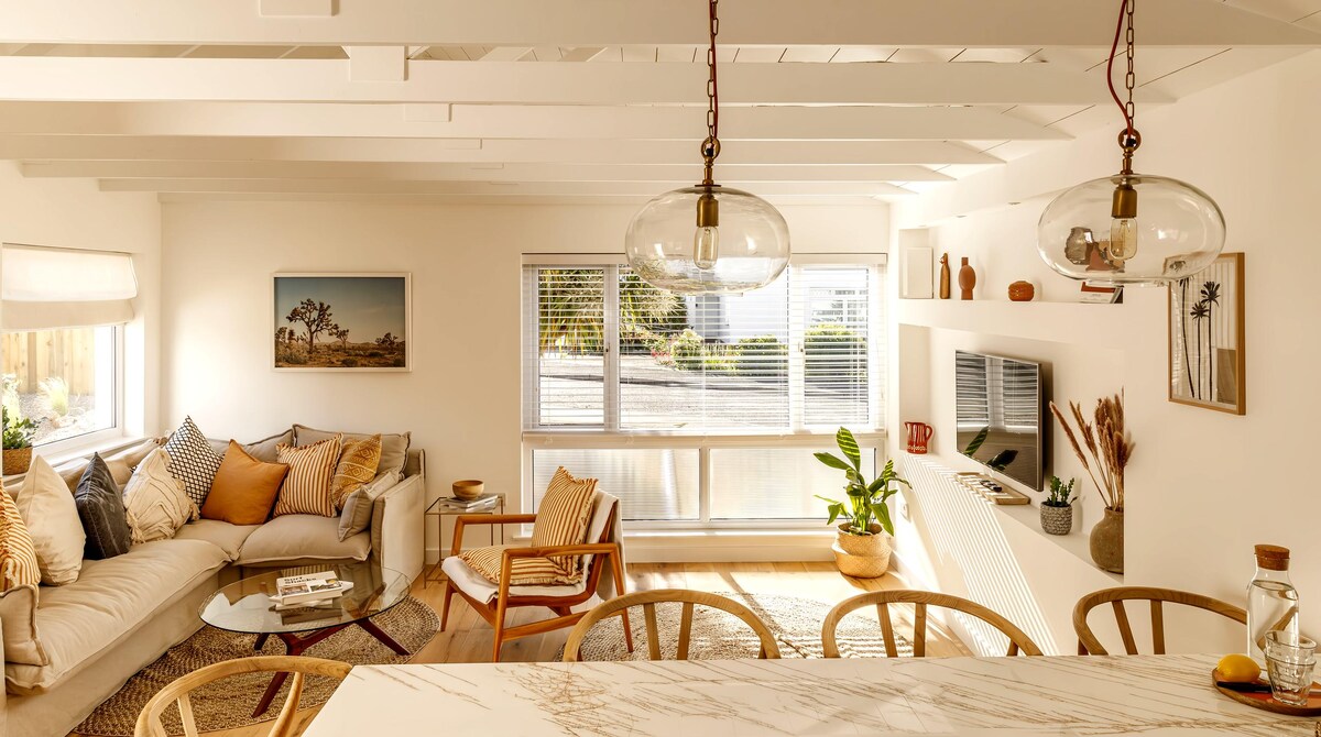 Top performing Airbnb: Cali-style beach bungalow near Saunton - Sleeps 5 in Braunton