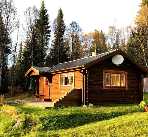 Cozy log cabin Jormvattnet
