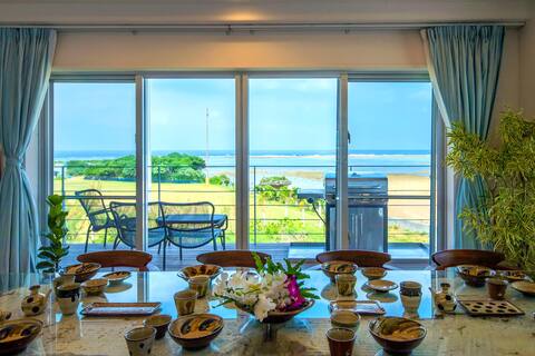 8 rooms next to Qing Cave, 6 bath Okinawa up to 600 square meters pool