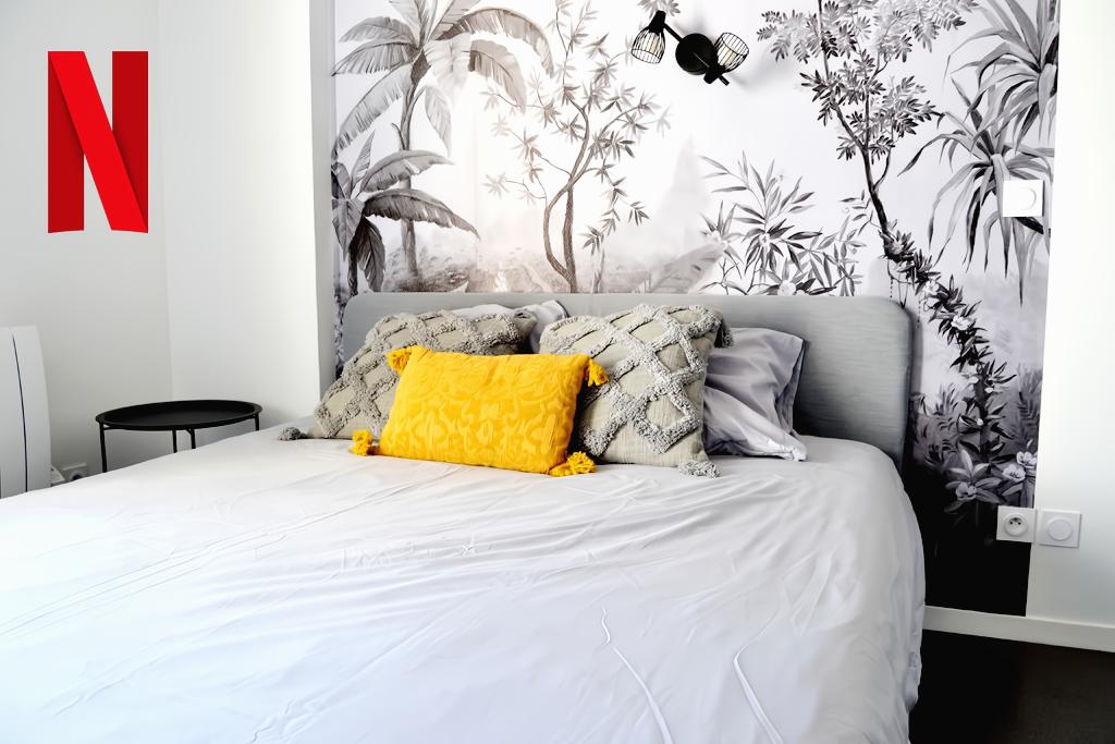 Popular Airbnb listing: Studio Cosy Bordeaux - Parking privé Netflix TramA in Cenon