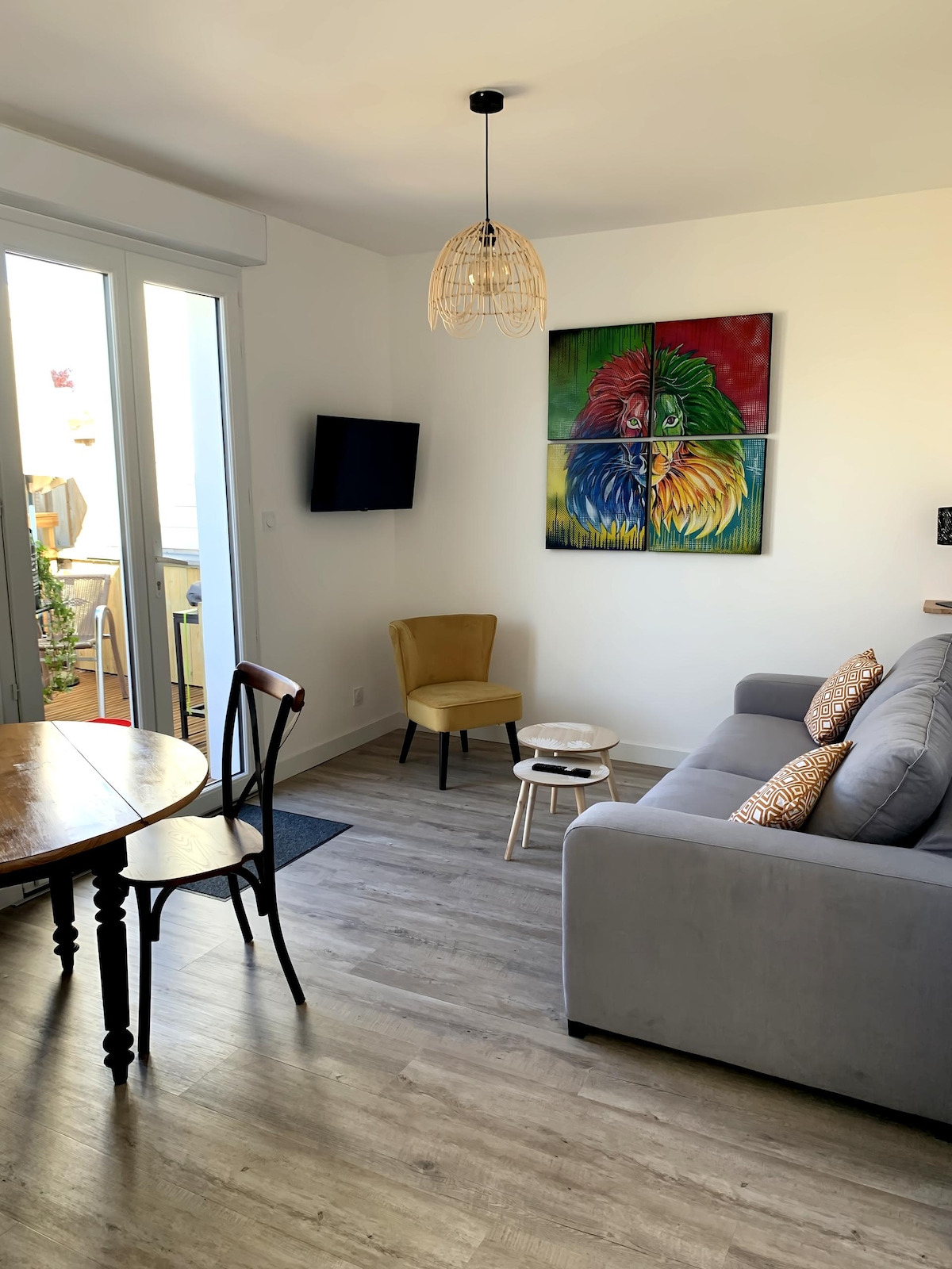 Beliebte Airbnb-Anzeige: At Rose's, South-facing terrace! in Donville Les Bains