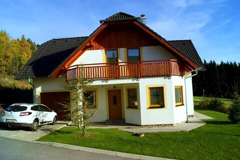 Luxury villa with sauna and stunning views