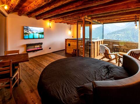 Chalet Cormignano Loft steam bath and private spa