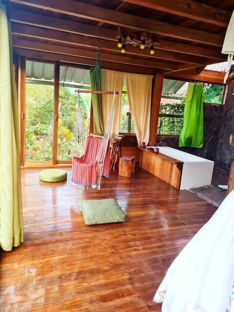 sweet cabin in the amazon