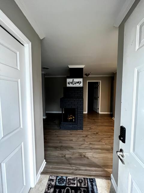 Modern 3-bedroom ranch house.