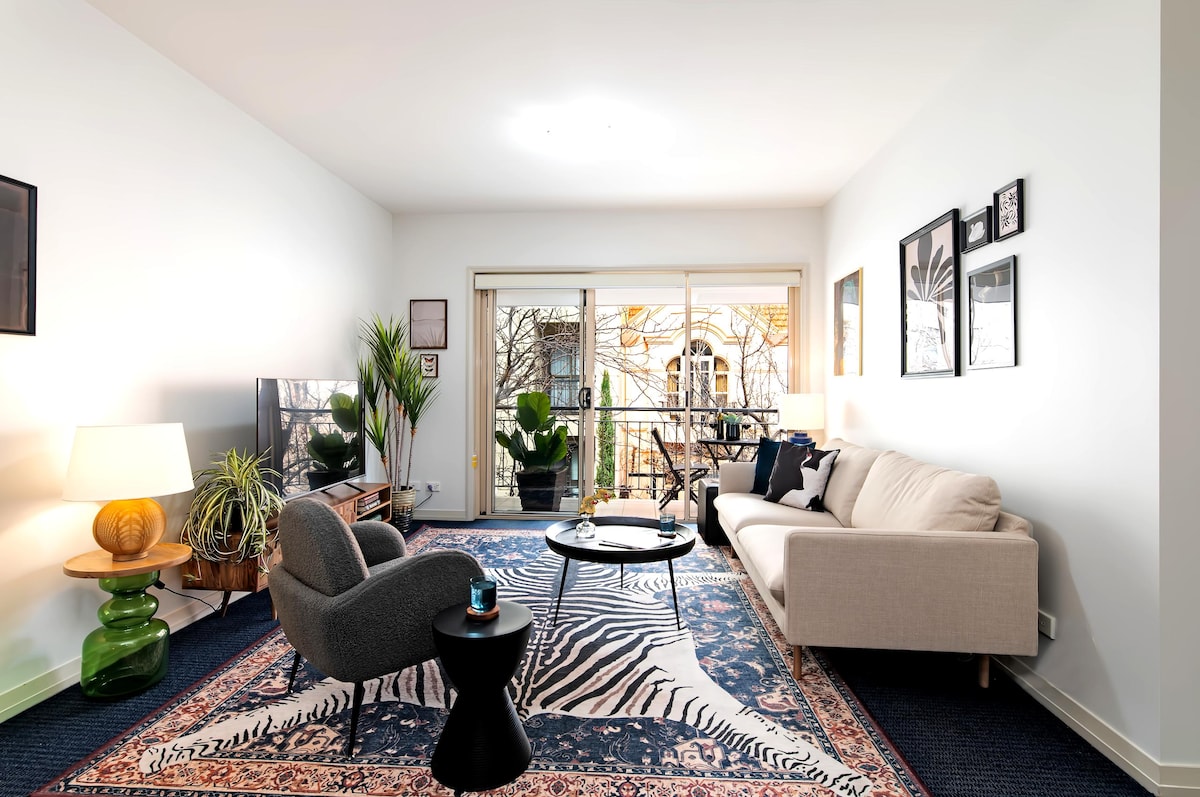 Erfolgreiche Airbnb-Immobilie: *Wren’s Nest* City centre chic in shady leafy lane in Adelaide
