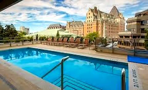Deluxe 2 bedroom suite downtown free parking&pool